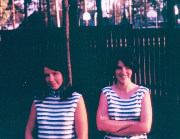 Julia and Deborah in 1969