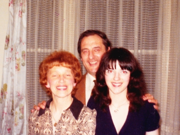 Olive, Harry and Deborah in 1972